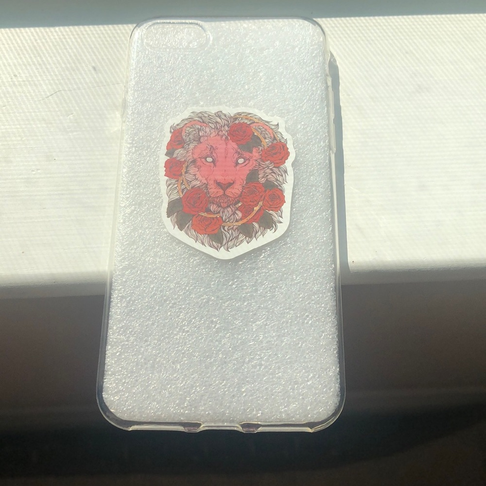 iPhone 7/8 Flower Lion Phone Case